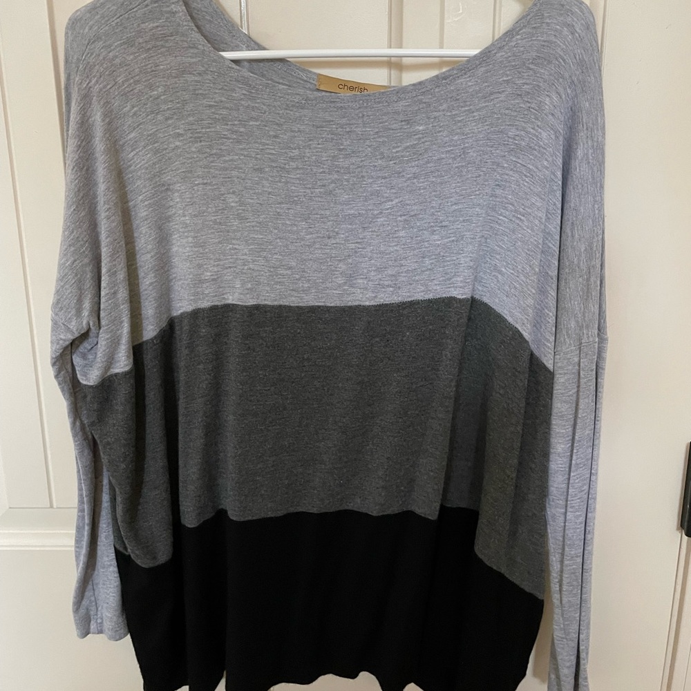 Color block top